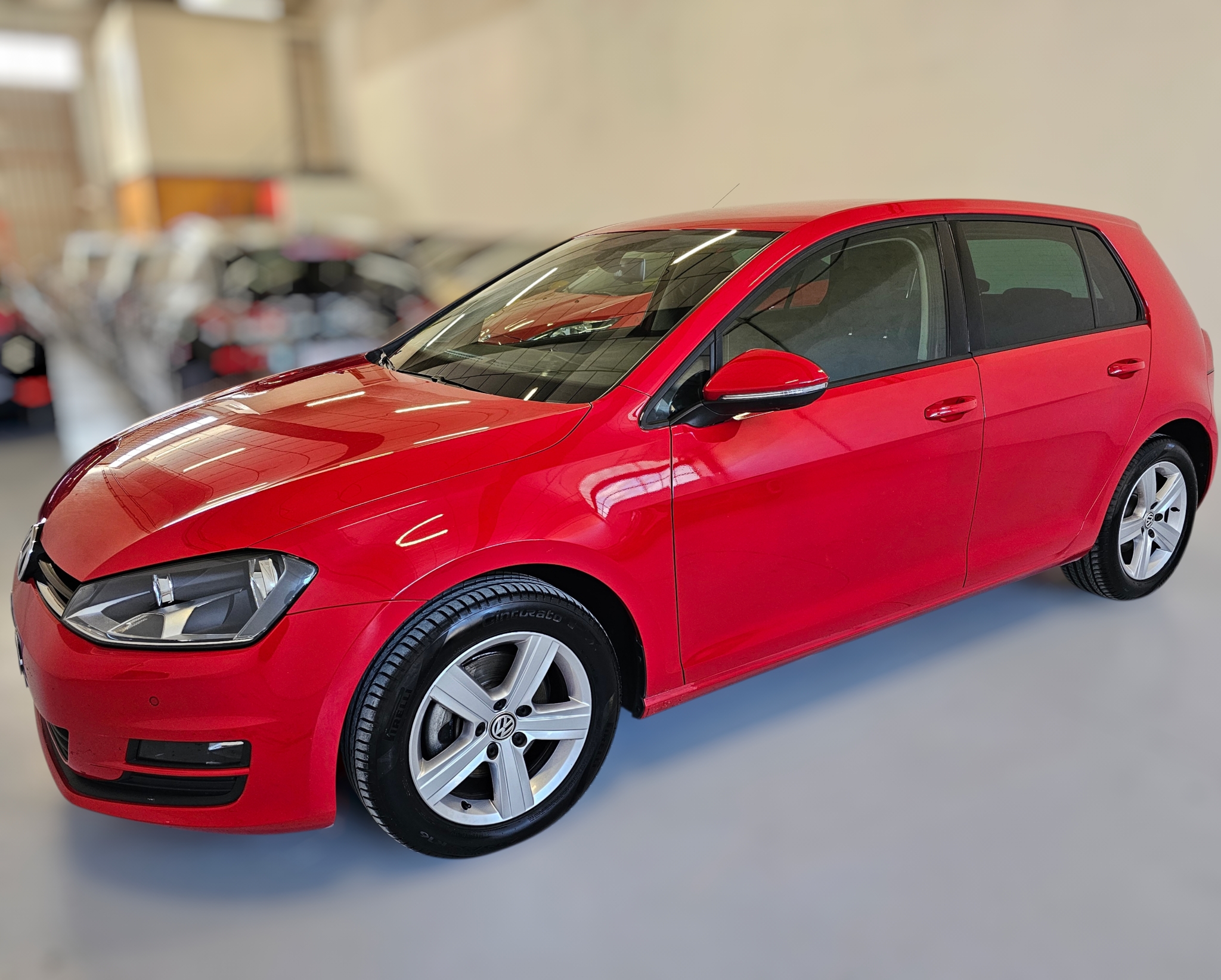 Volkswagen Golf VII 1.4 TSI Advance BlueMotion Rojo - Imagen 6