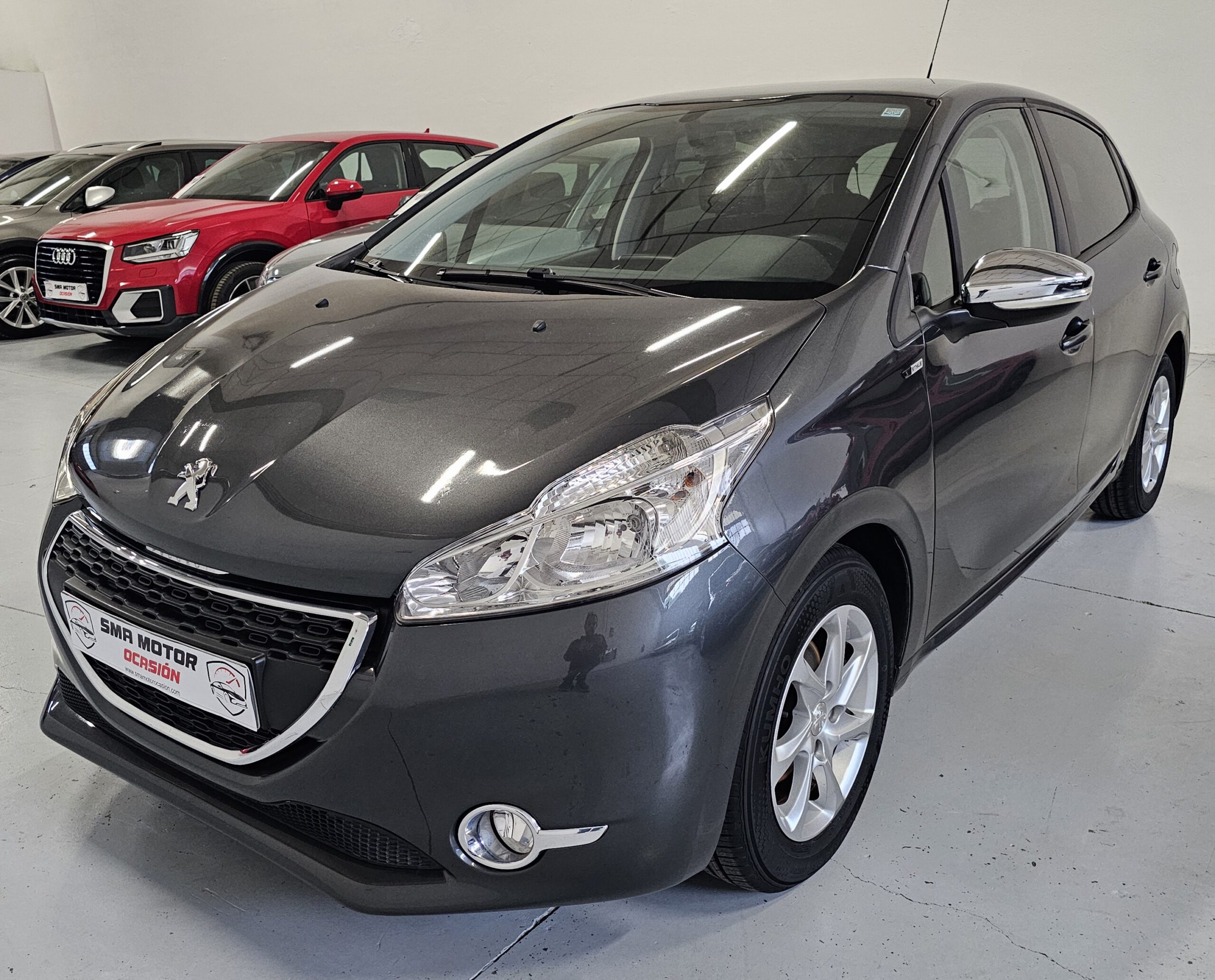 Peugeot 208 1.2 VTi Style 2014 (Gris) - Imagen 2